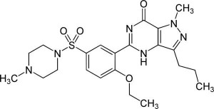 Sildenafil - Viagra Chemical Structure Sildenafil